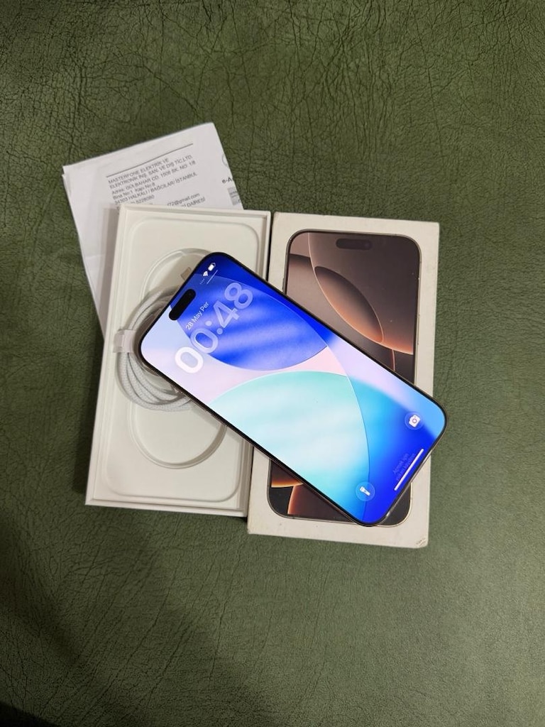 iphone 16pro max (garantili pil 90) - 3