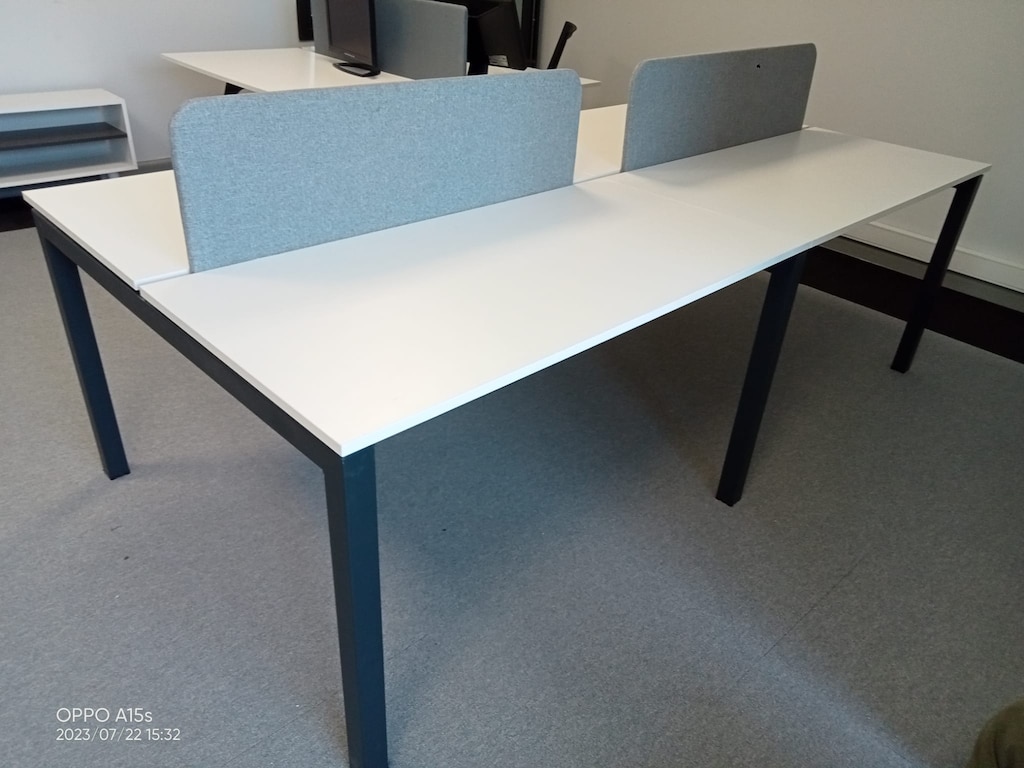 PANELLİ ÇALIŞMA MASASI / ÇOKLU PERSONEL MASASI / ARAL OFİS - 13