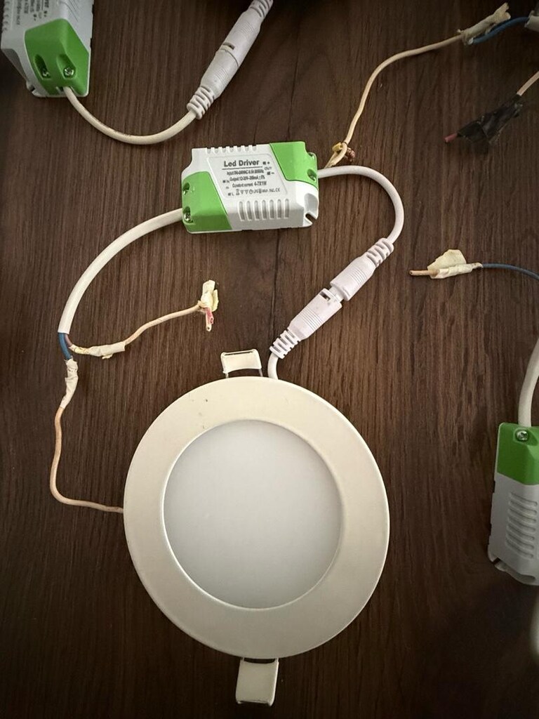 Forlife 6W Yuvarlak Sıva Altı LED Spot Panel Seti (6 Adet - Gün Işığı - 4