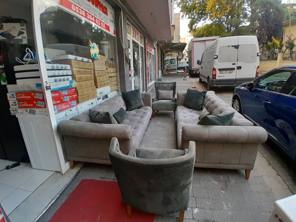sıfır ayarında koltuk takımı 3 3 1 1 tertemiz görüldüğü gibi - 6