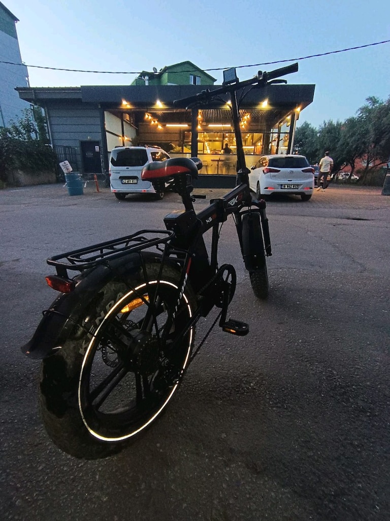 satılık rks elektrikli katlanır bisiklet 2024 model - 3