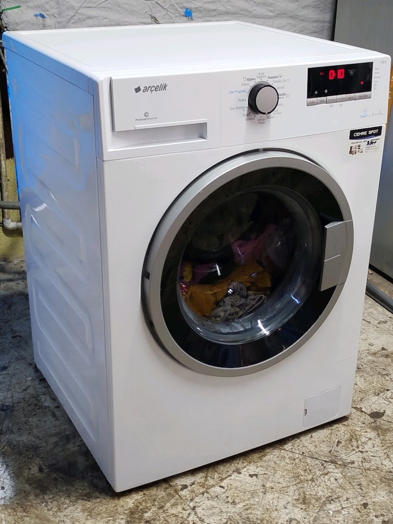 ARÇELİK 9 KG ÇAMAŞIR MAKİNESİ İZMİR İÇİ 3 AY GARANTİMİZ VARDIR - 7