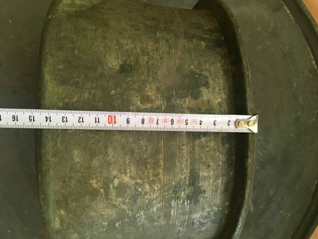 Antika bakır sini , tepsi , bakraçlar - 4