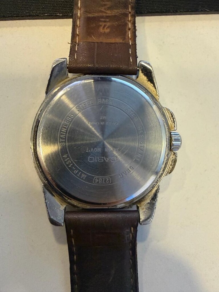Casio Kol Saat Kahverengi Deri Kordon SON FİYAT - 5