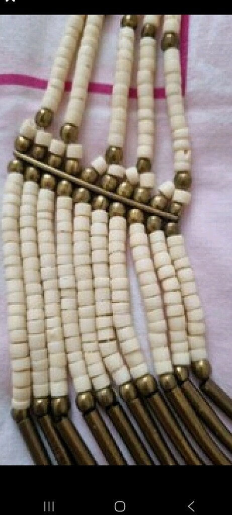 doğal fildişi kolye - 2