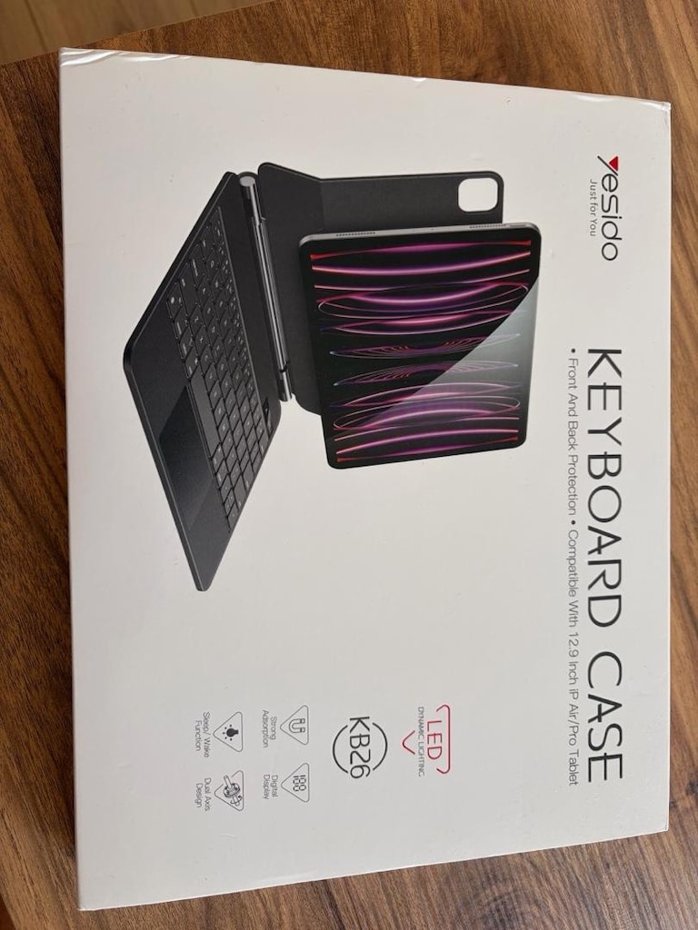 Ipad Air 13 Inch Klavyeli Manyetik Kılıf - 3