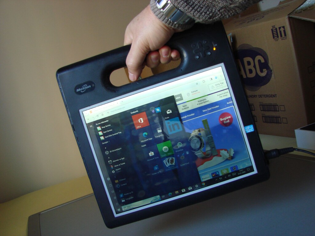 Motion MC-F5te Çok sağlam Taşınabilir Tablet Bilgisayar, i5 3.nesil - 11