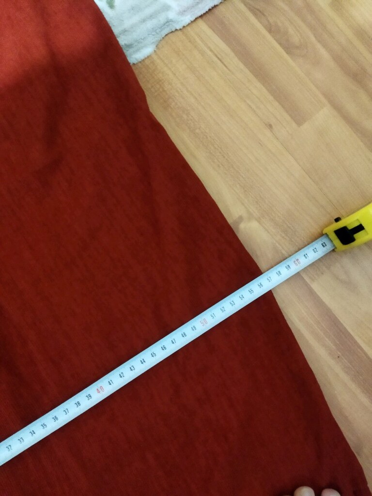 xl beden kadife kiremit rengi pantolon - 8