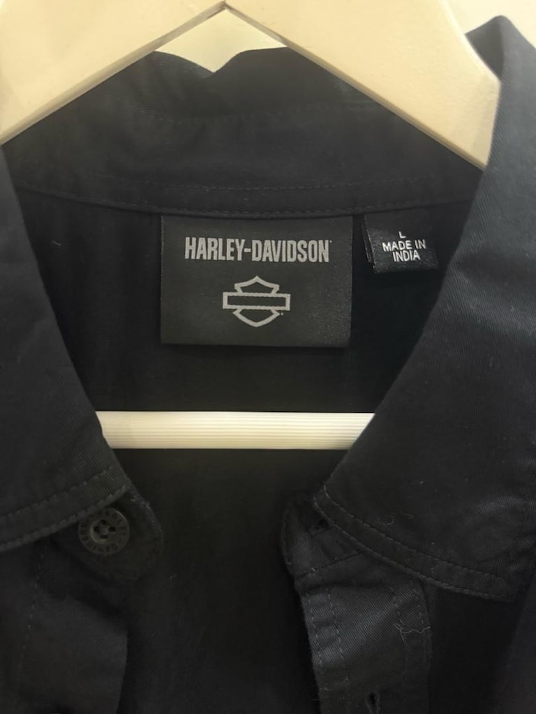 Harley Davidson Kısa Kol Gömlek L beden - 3