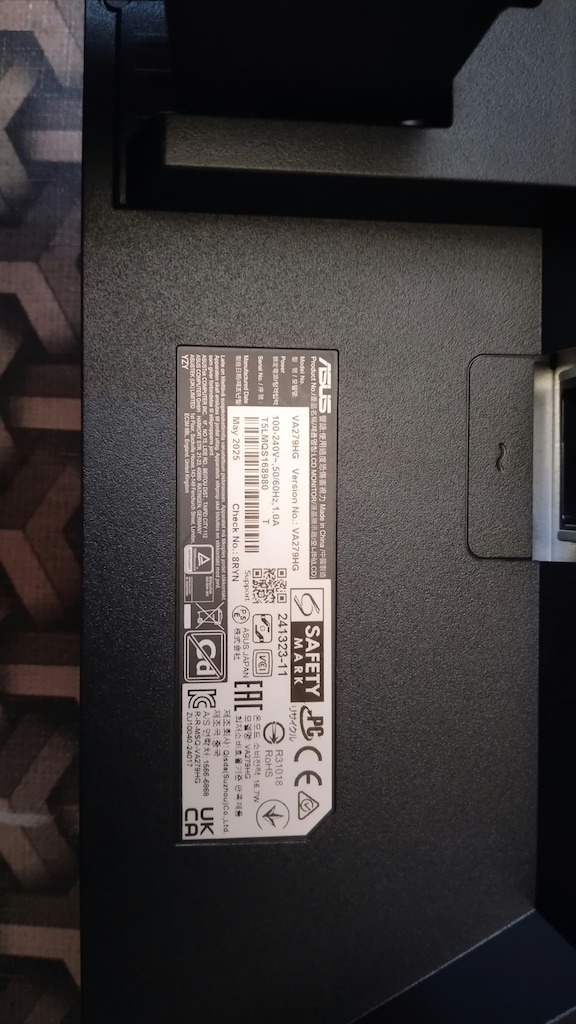 ASUS 120 Hz 27” Oyun Monitörü - 5