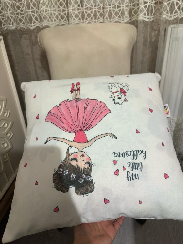balerin dekoratif yastık - 2