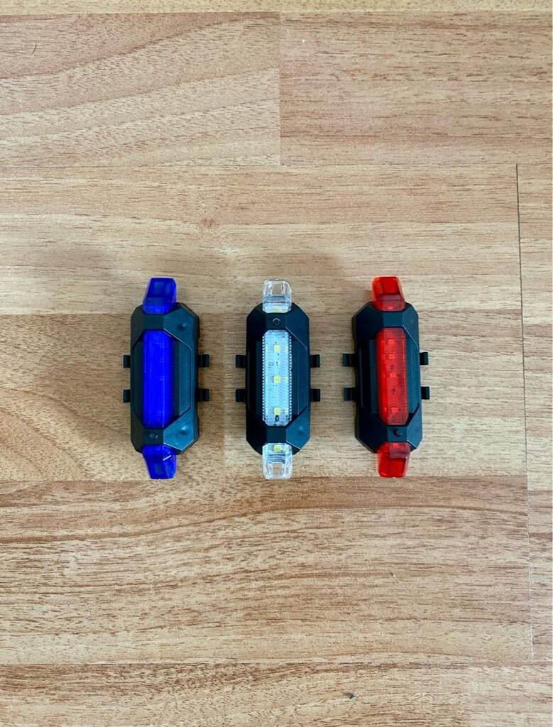 Bisiklet Işığı Lamba Işık Led Lambası Ön Arka Aydınlatma Far Usb Şarj - 3
