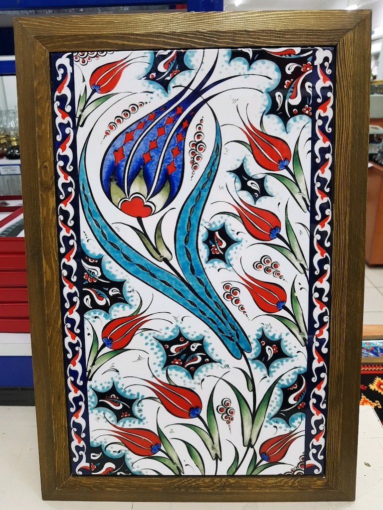 25x40 Seramik Ahsap Cerceveli Tablo - 2