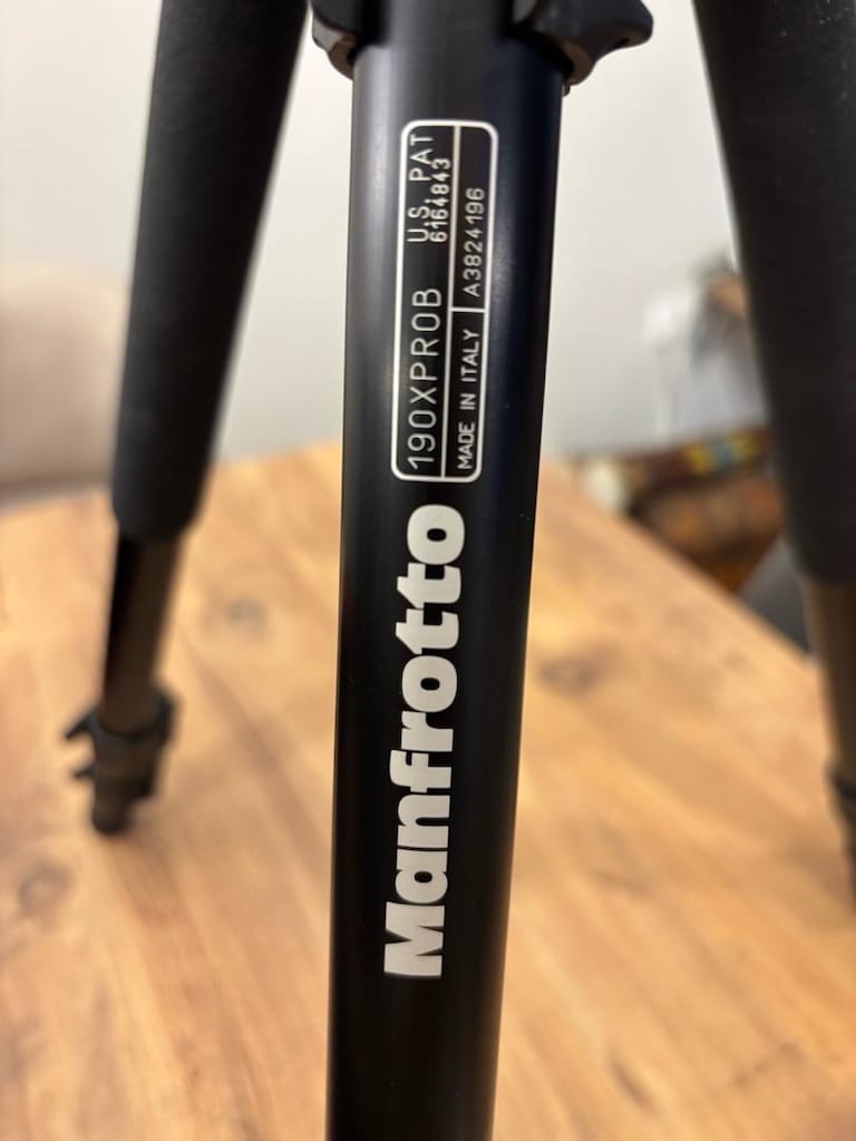 Manfrotto 190XPROB Tripod 804RC2 Kafa ve Çanta - 3