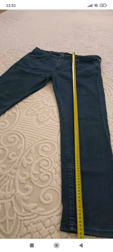 38 büyük beden erkek kot pantolon - 5