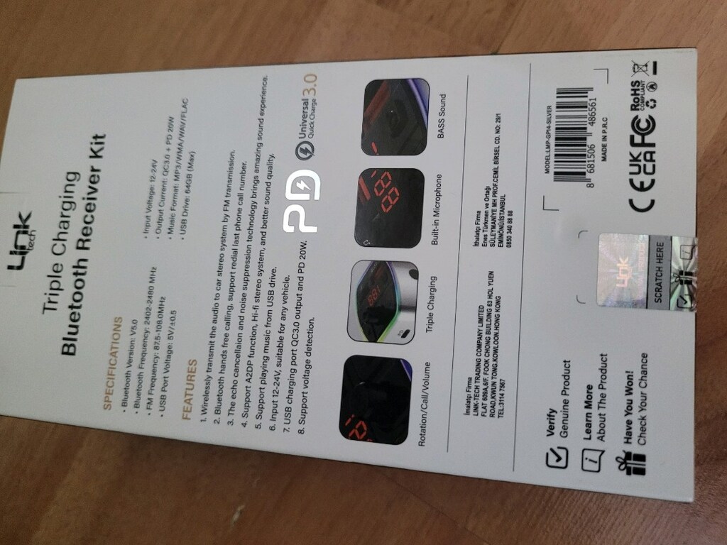 araç sarj kiti sıfır kutusunda - 2