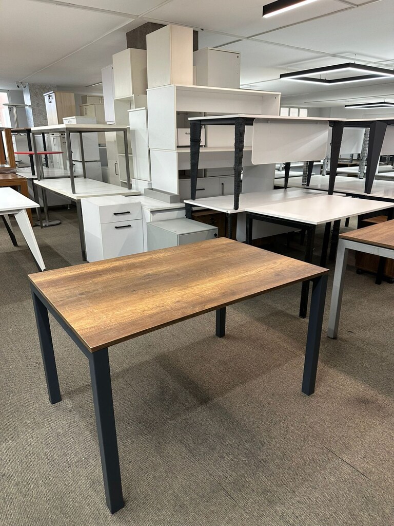 KLAS OFİS ÜSKÜDAR 120X80 BAROK CEVİZ ÇALIŞMA MASASI SIFIR - 2