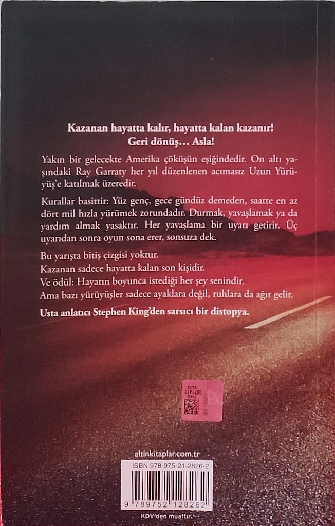 Stephen King - Uzun Yürüyüş - 2