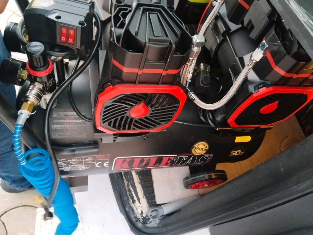 kompresör 50 lt 4 hp super sessiz - 3