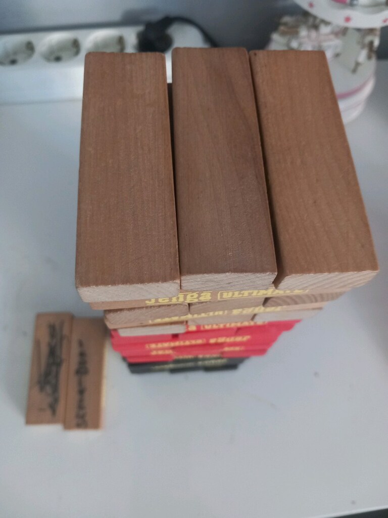 jenga denge tahtaları renkli - 3