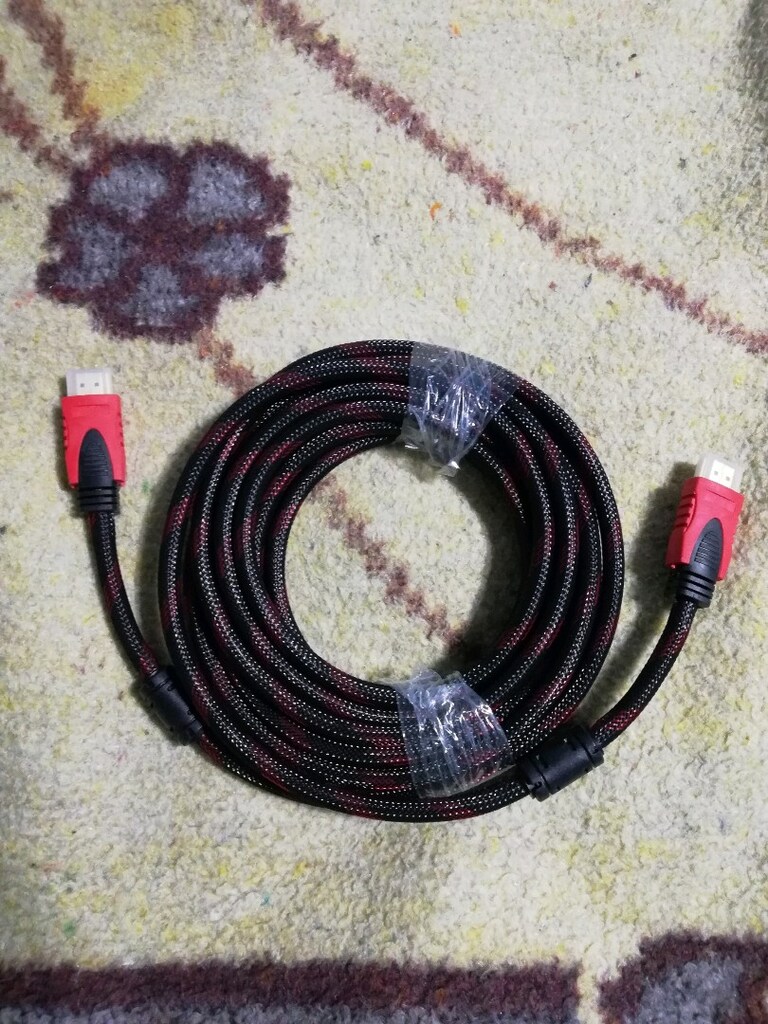 5 metre hdmı kablo hasır örgü sıfır ürün - 2