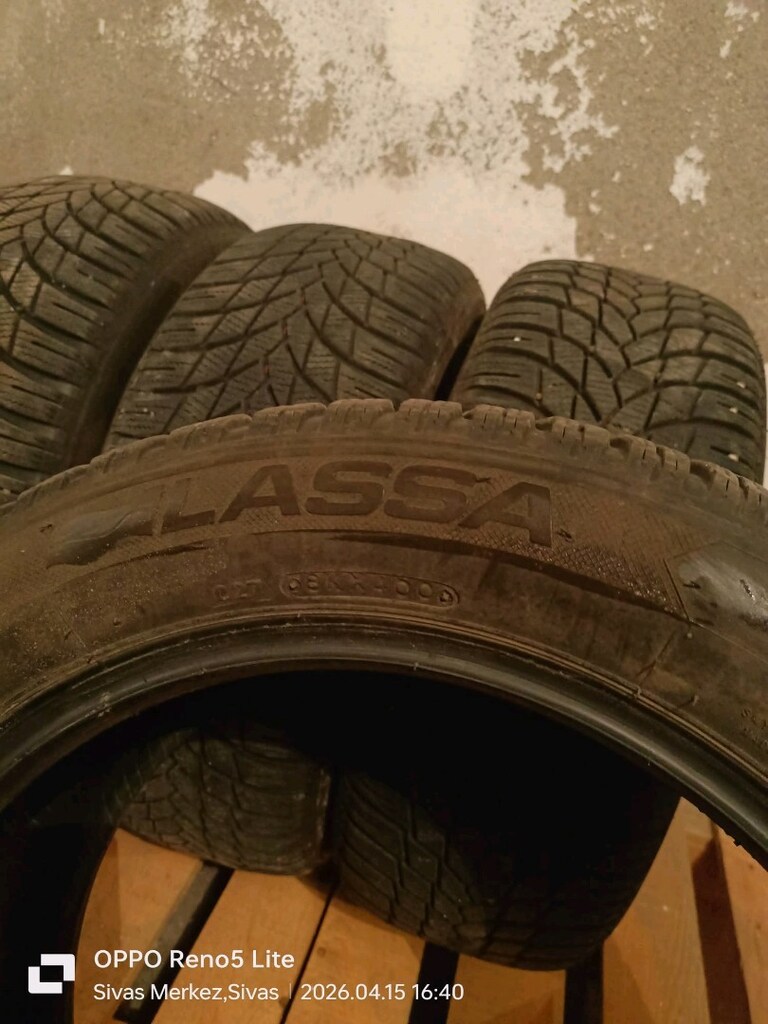 Lassa snoways 4 yeni gibi 205*55*16r - 4