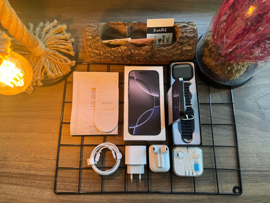 GARANTİLİ 512 GB İPHONE 16 PRO MAX BLACK TİTANİUM - 5