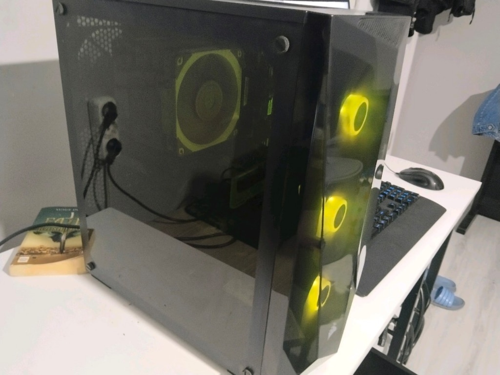 masa üstü i7 11700kf rx6600xt 27inç 165hz curved Asus tuf tertemiz sor - 3