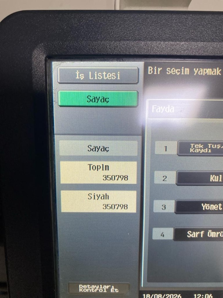 A3 SİYAH BEYAZ FOTOKOPİ MAKİNASI - 2