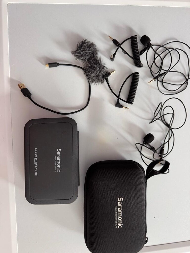 Saramonic Blink500 Pro B2 Çiftli Kablosuz Yaka Mikrofonu - 2