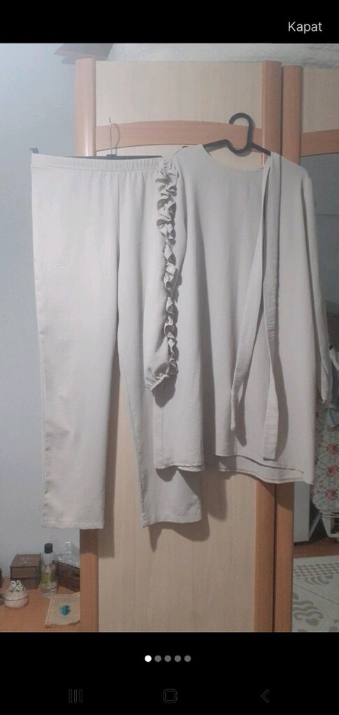 tesettür tunik pantolon takım - 2