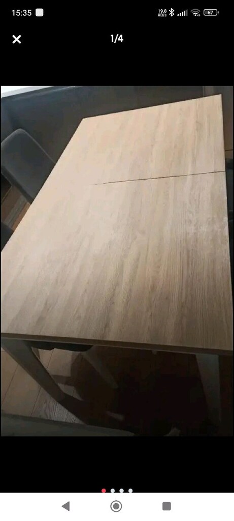Vivense 6 sandalyeli yemek masası