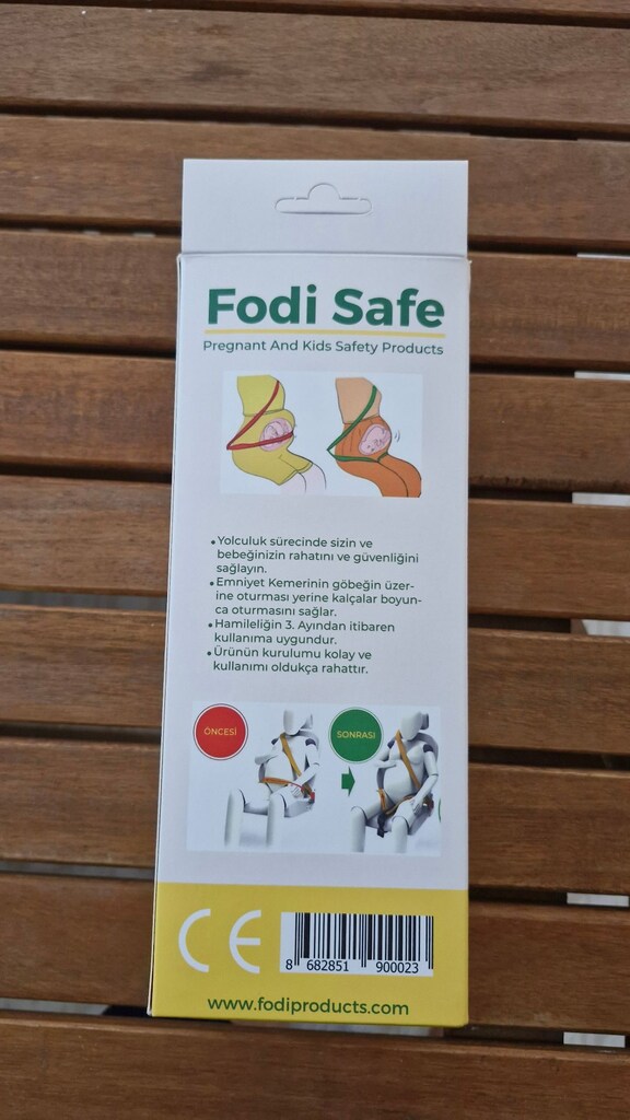 Fodi Safe Hamile Emniyet Kemeri Aparatı - 2