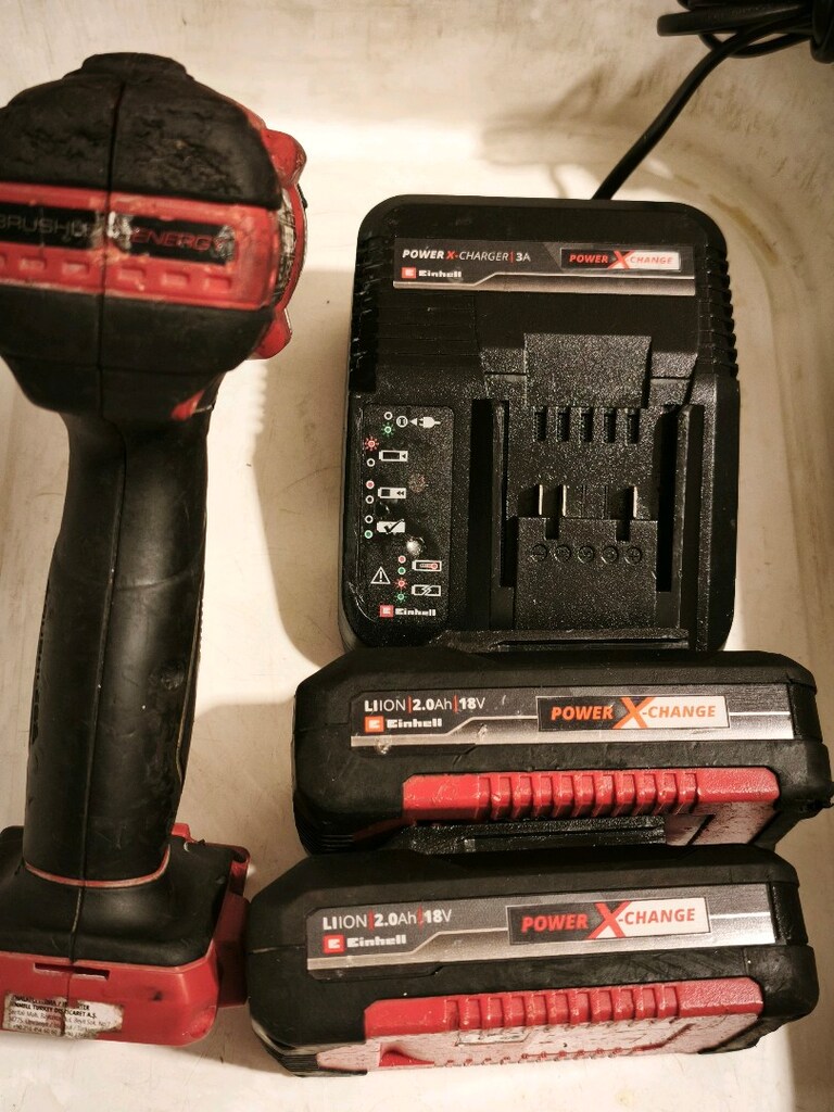 ORİJİNAL EİNHEL 18 VOLT ŞARJLI MATKAP ARIZALI TETİK SAĞLAMDIR - 8