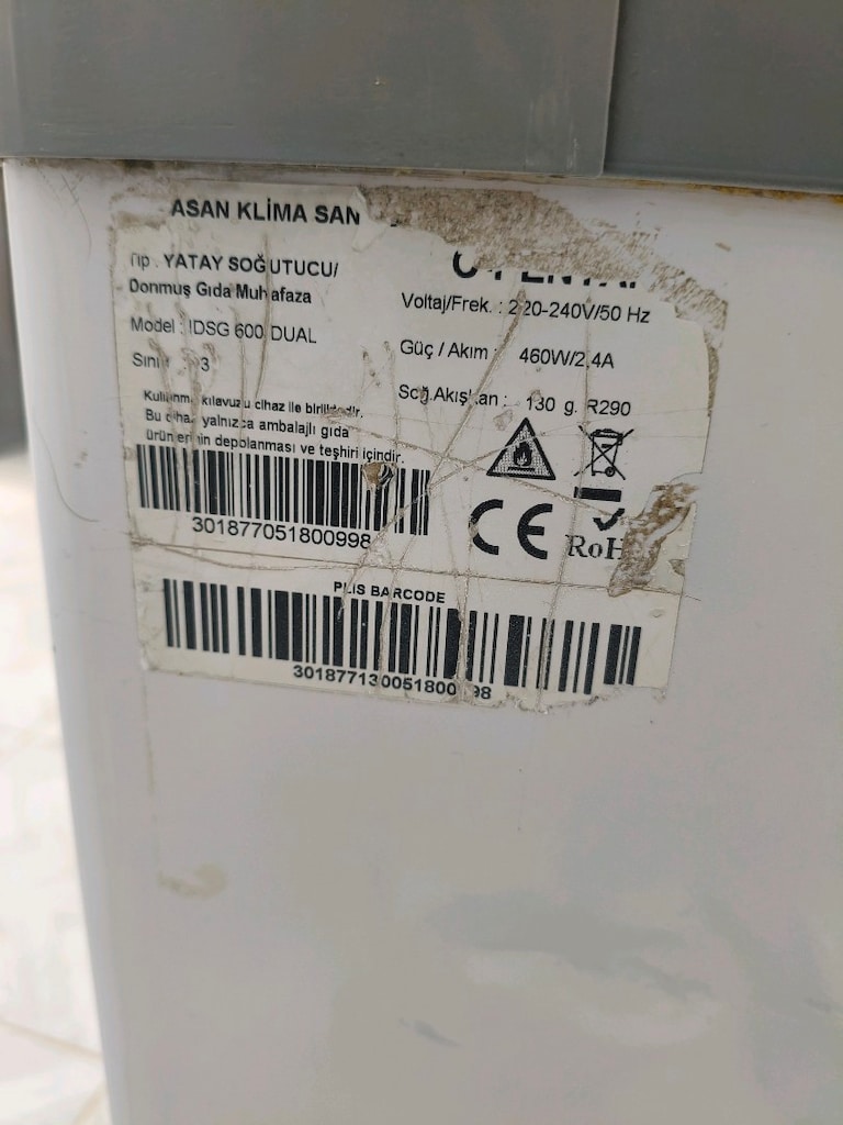 şenocak 770 lt difriz yer ANTAKYA ÇETİNKAYA SPOT - 7