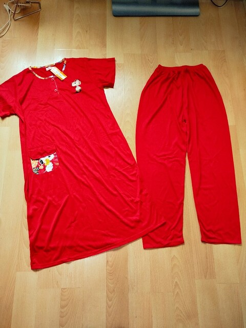 Sıfır etiketli çok kaliteli alt üst takım pijama Rusya'dan alındı.
