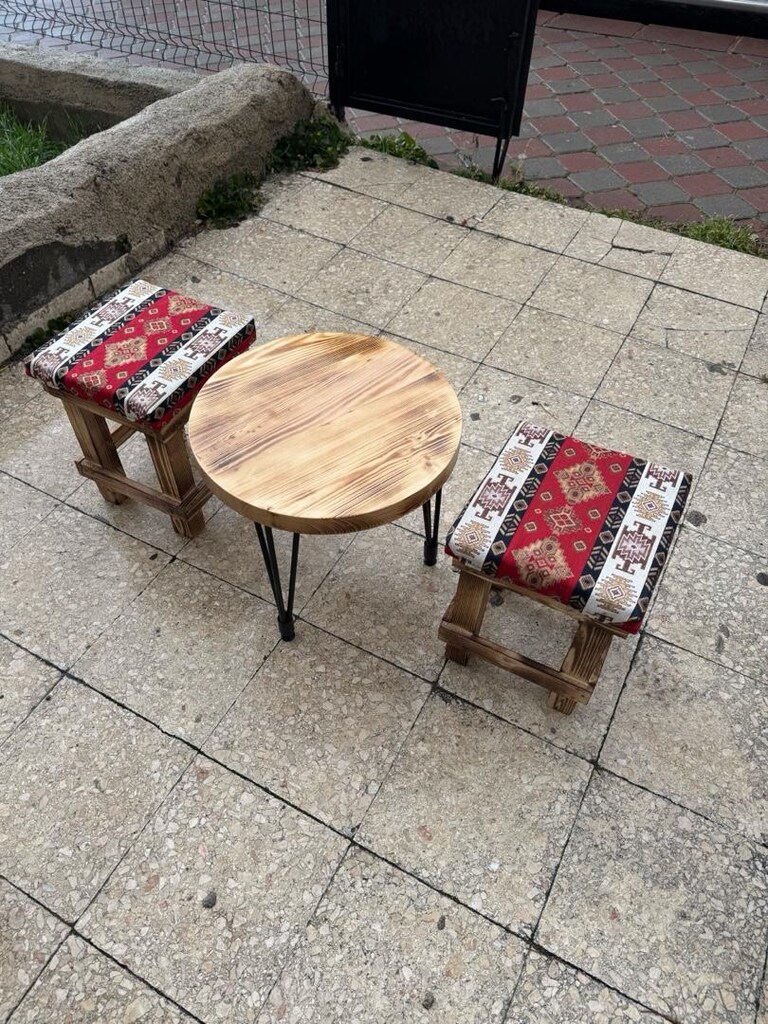 KÜTÜK TABÜRE TAKIMI.İMALATTAN HALKA. GÜLSÜM ŞARK DÜNYAS. - 5