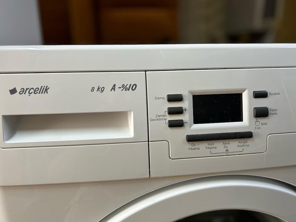 ARÇELİK A SINIFI 8 KG ÇAMAŞIR MAKİNESİ NAKLİYE DAHİLL - 6