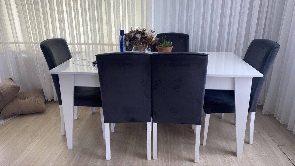 6 kişilik yemek masası - 3