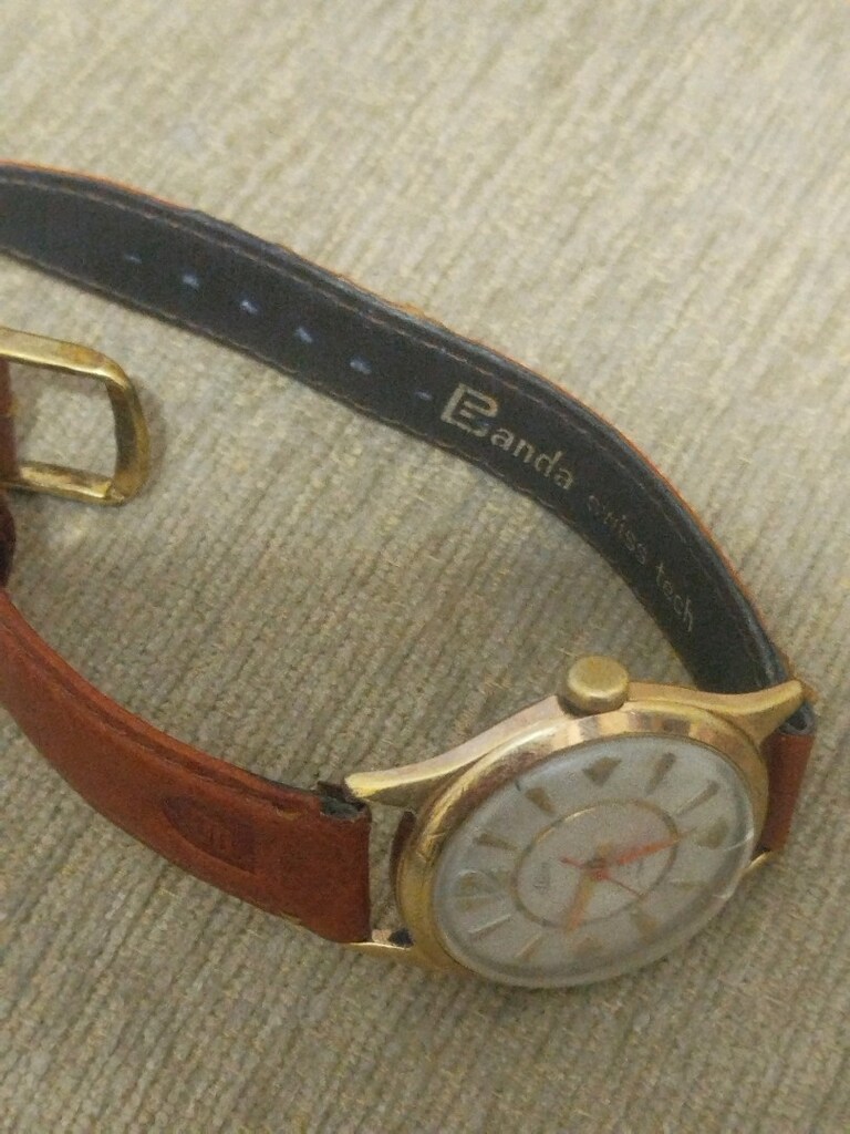 flea antika kurmalı altın saat - 25