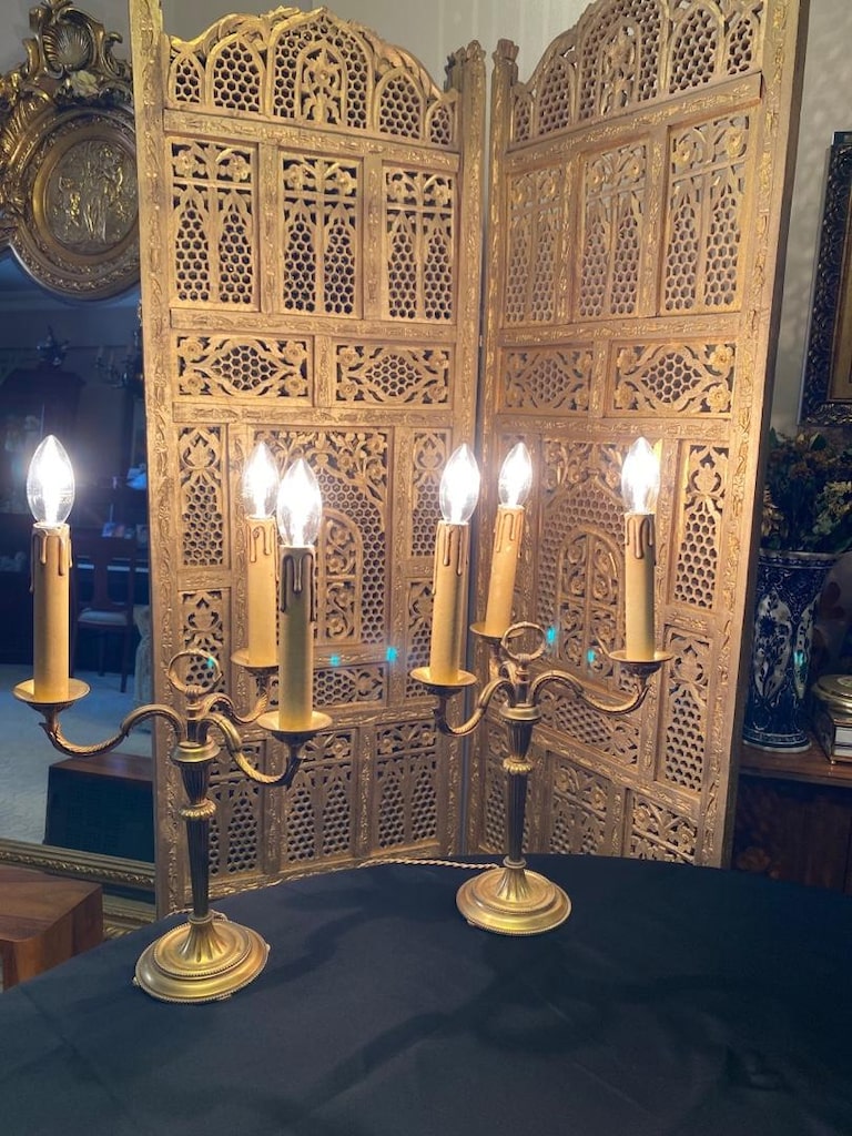 FRANSIZ ÇİFT ABAJUR - 6