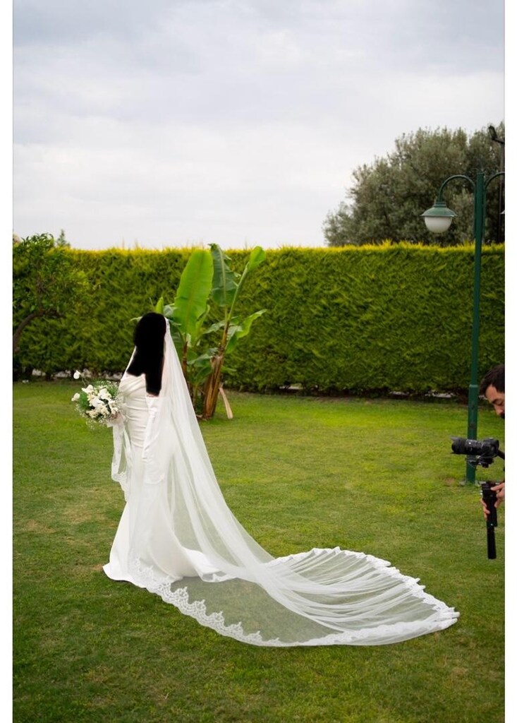 DUVAK TÜL DANTEL OLEG CASSINI - 5