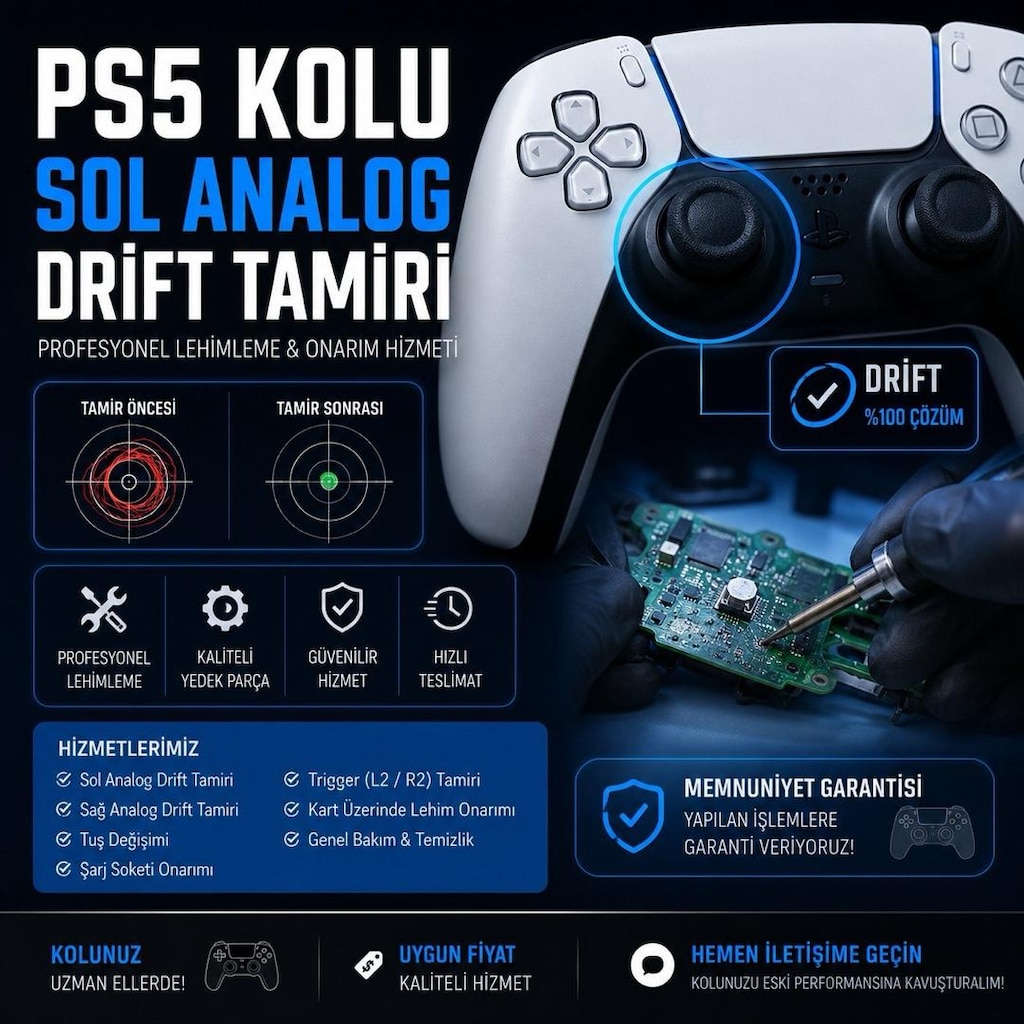 Ps5 Sol Analog Drift Tamiri