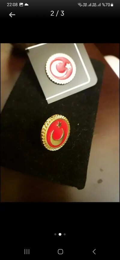 Bürokratik Gold TR Rozet