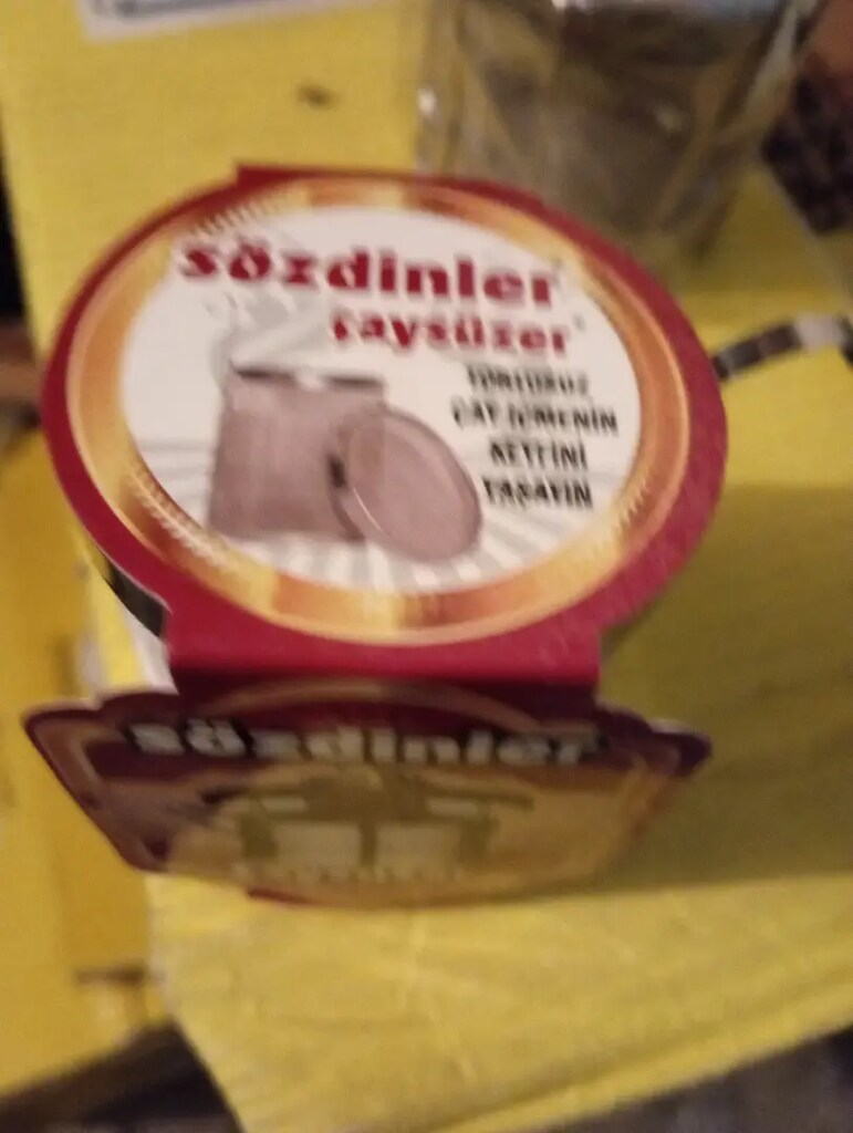 Sözdinler çay süzer kapaklı süzgeç - 5