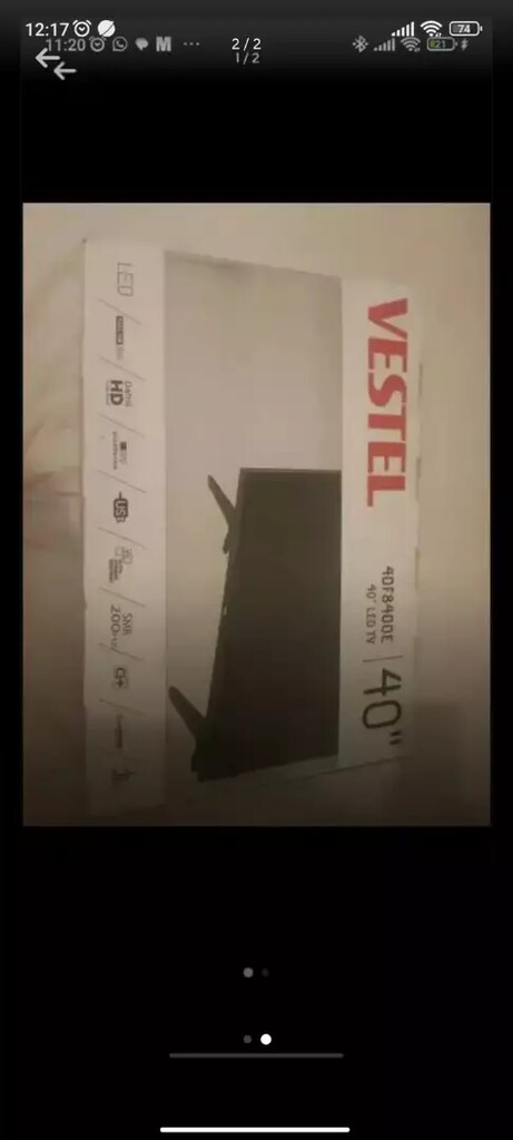 Vestel 40 inc TV - 2