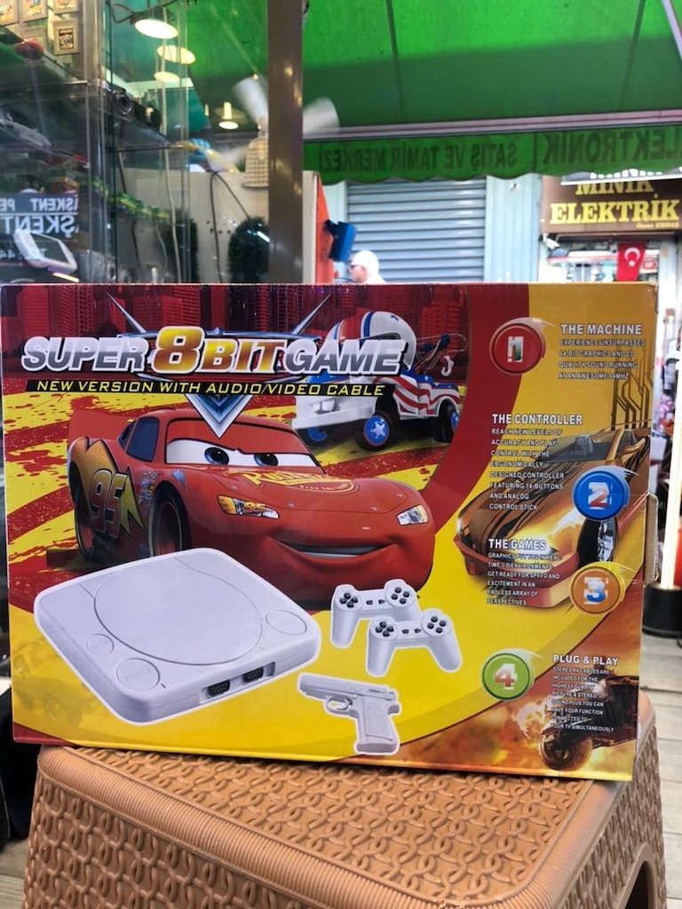 Super 8 bit game eski tip aterinin yeni versiyonu - 2