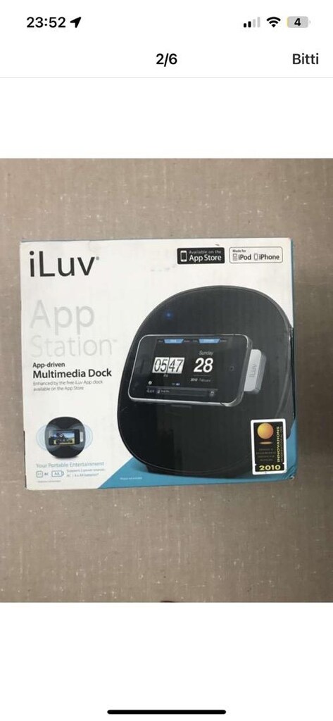Iluv ipod dock hoparlör