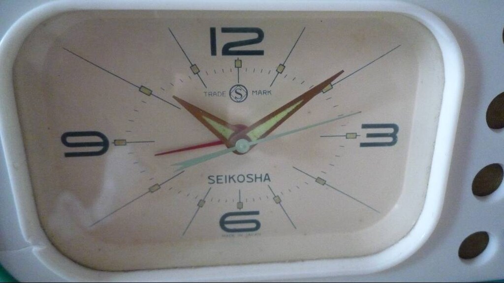 Antika Seikosha (Seiko) Kurmalı Masa Saati - 2
