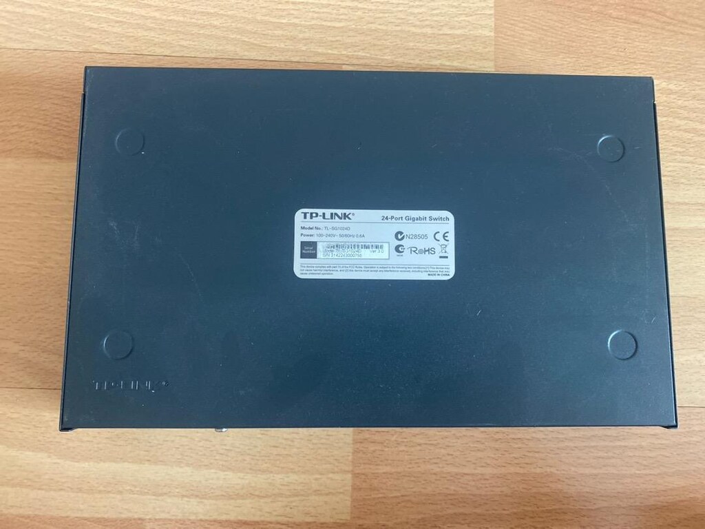 Tp Link TL SG1024 24 port gigabit Switch - 3